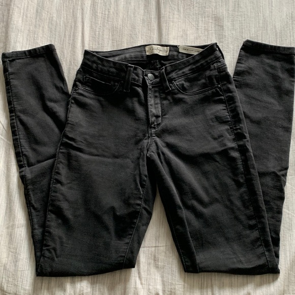 Jessica Simpson Kiss Me Supper Skinny Black Jeans - Picture 1 of 3